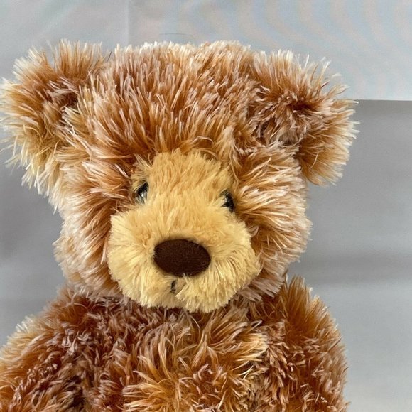 Aurora Teddy Bear Ginger Red Brown 9" Plush Stuffed Animal Sitting - Picture 2 of 5